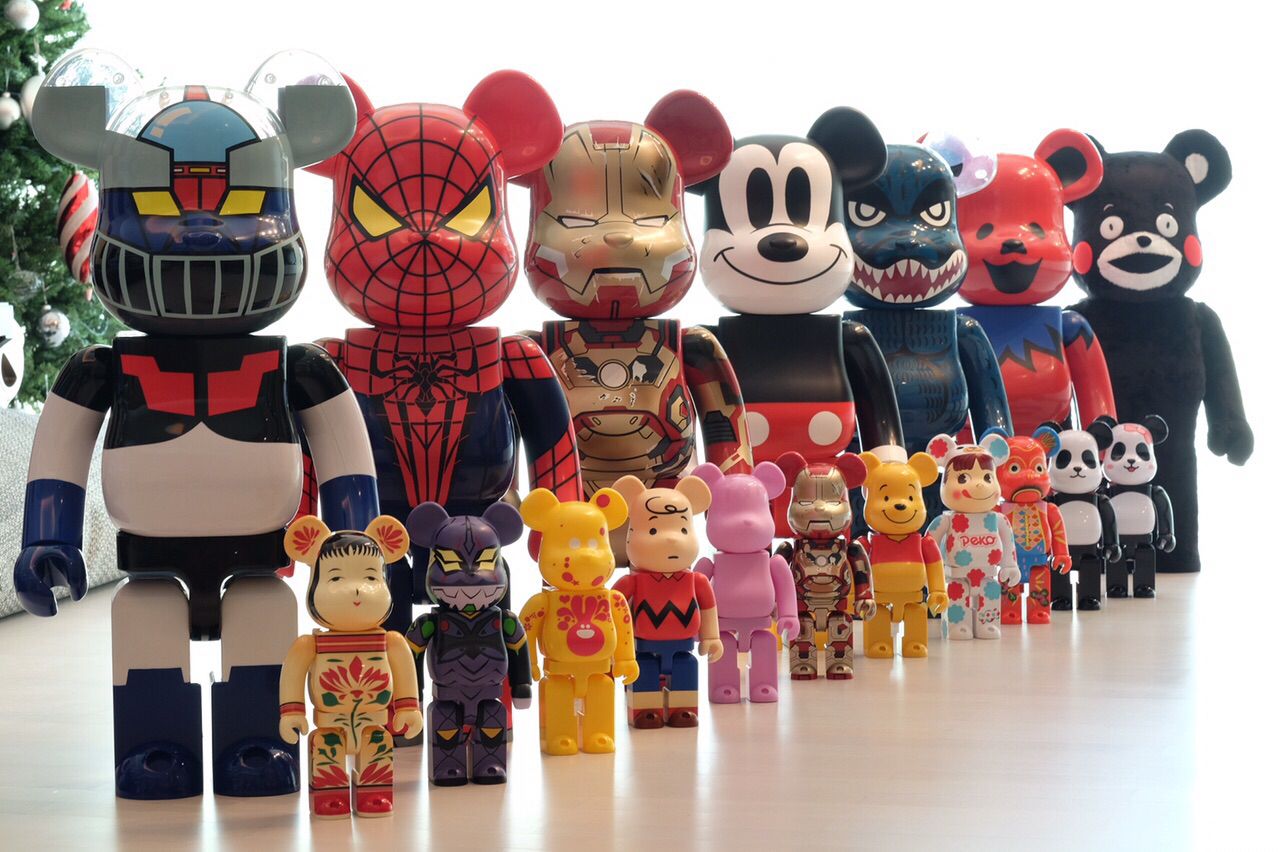BEARBRICK - DECOR OF HYPEBEAST